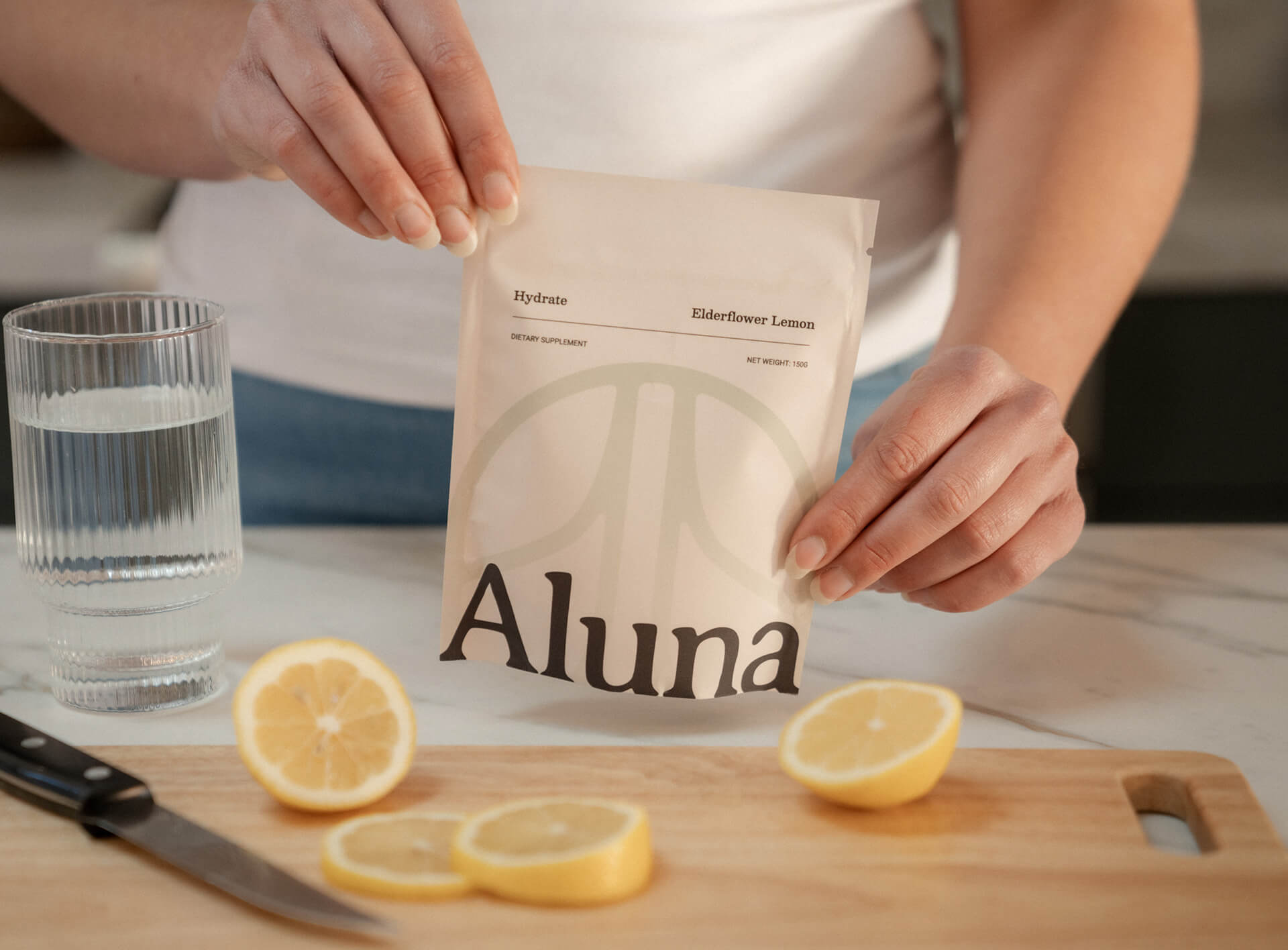 Aluna Hydrate – Elderflower Lemon